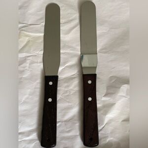 Stainless Steel Icing Spatula Set Excellent Quality unused